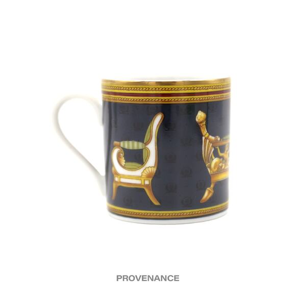 🔴 Gucci Porcellana Chairs Espresso Cup - Black/Gold - Picture 4 of 6
